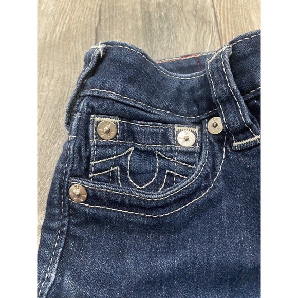 True Religion Womans Ankle Slit Halle Mid Rise Super Skinny Jeans size 27 - Picture 8 of 10